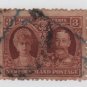 Newfoundland 1929 - Scott 165 used- 3c, Queen Mary & George V  (Ru-323)