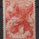 Netherlands 1945 - Scott 277 MH - 7.1/2c, Lion & Dragon  (F-711)
