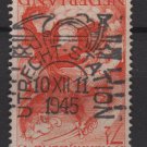 Netherlands 1945 - Scott 277 used - 7.1/2c, Lion & Dragon  (L-611)