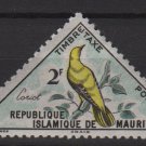 Mauritania 1963 - Scott J30 MH - 2 fr, Birds, Oriole  (N-692)