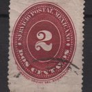 Mexico 1886 - Scott 175 used - 2c, Numeral (R-551)