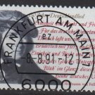 Germany 1991 - Scott 1682 CTO- 100pf, August Heinrich  (E-616*)