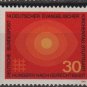 Germany 1969 - Scott 1004 MNH - 30pf, Protestants, Hungry for Justice  (Co705)
