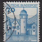 Germany 1977/79 - Scott 1238 used - 70pf, Mespelbrunn (3-676)