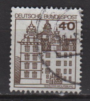 Germany 1979/82 - Scott 1309 used - 40pf, Wolfsburg (G-419)