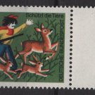 Germany 1971 -Scott B482 MNH- 25pf + 10pf, Animal protection  (Red-665)