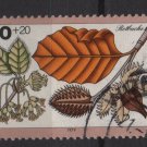 Germany 1979 - Scott B565 used- 40pf + 20pf , Woodland plants (5-48)