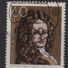 Germany 1980 - Scott 1329 used - 60pf, Europa, Gottfried Wilhelm Leibniz (9-658)