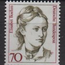 Germany 1986/91 - Scott 1482 MNH - 70 pf, Famous women, Elisabet Boehm  (11-475)