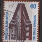 Germany 1987 - Scott 1521 used - 40pf, Chile House Hamburg (11-642)
