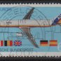 Germany 1988 - Scott 1552 used - 60 pf, Europa, Airbus (12-660)