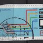 Germany 1988 - Scott 1553 used - 80 pf, Europa, ISDN (12-693)
