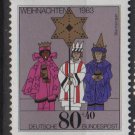 Germany 1983 - Scott B615 MNH - 80 + 40pf, Christmas (12-721)