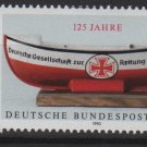 Germany 1990 - Scott 1605 MNH -  60pf,Life Boat institution (1-315)