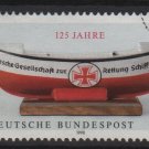Germany 1990 - Scott 1605 used -  60pf,Life Boat institution (Red-634)