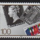 Germany 1990 - Scott 1614 MNH - 100pf, 1st Postage stamp Anniv (13-51)