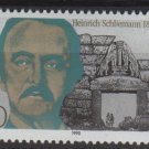 Germany 1990 - Scott 1615 MNH - 100pf,Heinrich Schliemann (13-53)