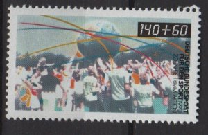 Germany 1990 - Scott B688 MNH - 140 + 60 pf, Popular sports (7-100)