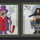 Germany 1990 - Scott B697- B700 (4) MNH - Christmas (13-72)