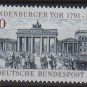 Germany 1991 - Scott 1622 MNH - 100pf, Brandenburg Gate (13-73)
