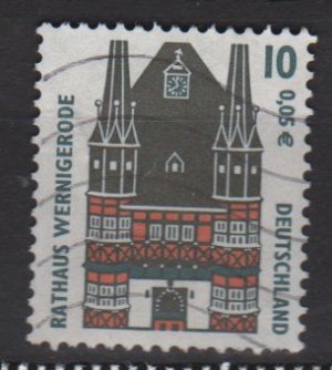 Germany 1991 - Scott 1656 used - 10 pf, Wernigerode (12-661)