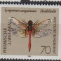 Germany 1991 - Scott 1675 MNH - 70pf, Dragonfly   (K - 600)