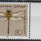 Germany 1991 - Scott 1676 MNH - 80pf, Dragonfly (5-393)