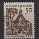 Germany 1964 - Scott  909 used - 50 pf, Ellwangen, Jagst (13-355)