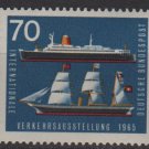 Germany 1965 - Scott  925 MH - 70pf, Ship & ocean liner (13-368)