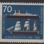 Germany 1965 - Scott  925 MH - 70pf, Ship & ocean liner (13-368)