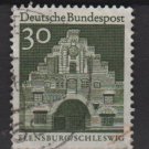 Germany 1966 - Scott  940 used - 30pf, Flensburg, Schleswig  (13-377)