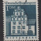 Germany 1966 - Scott  948 used - 1m, Wittenberg, Melanchthon (13-388)