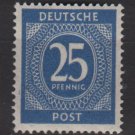 Germany 1946 - Scott 545 MNH - 25 pf, Numeral (13-538)