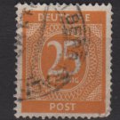 Germany 1946 - Scott 546 used - 25 pf, Numeral (13-542)