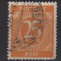 Germany 1946 - Scott 546 used - 25 pf, Numeral (13-542)