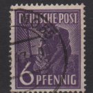 Germany 1947 - Scott 558 used - 6 pf, Planting Olive (13-577)