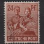 Germany 1947 - Scott 565 used - 24 pf, Reaping Wheat (13-592)
