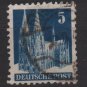 Germany 1948 - Scott 636 used - 5 pf, Cologne Cathedral (13-637)