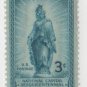 USA 1950 - Scott 989 MH  - 3c,  Statue of Freedom, National Capital (H-384)