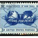 USA 1955 - Scott 1070 MH - Atoms for peace  (H-332)