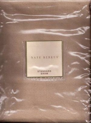 NATE BERKUS Tuilliaries Standard STD Sham Wheat