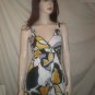 SASS ME  Sleveeless V Neck Blouse Top Print S 3061SM