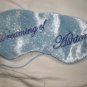 Blue "Dreaming Of Ashton" Sleeping Eye Mask EyeMask
