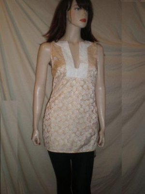 NOTICE Blouse Top Beige S