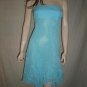 RUBBER DUCKY Spaghetti Strap Dress Blue S Style 50337
