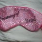 Pink  "Dreaming Of Brad" Sleeping Eye Mask EyeMask