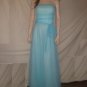 RUBBER DUCKY Strapless Prom Long Dress Blue S 50379