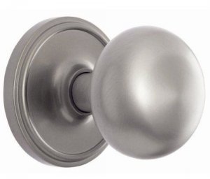 Nostalgic Warehouse DBL DUMMY NEW YORK KNOB 703529 Pewt