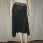 RUBBER DUCKY Lace Waist Skirt Black  S Small