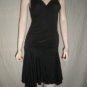 RUBBER DUCKY V Neck Spaghetti Strap Dress Black S 50718